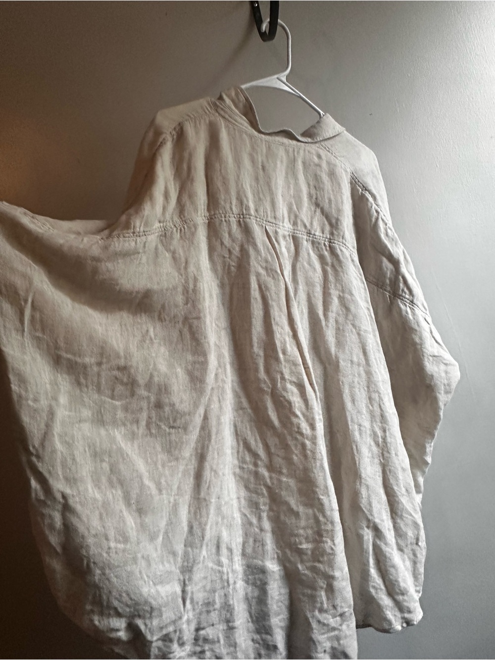 Posse Cream Striped  Cotton Linen blend TOP NWOT EXACTLY AS  PICTURED❤️ - Picture 7 of 12
